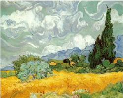 Corn Field with Cypress - Van Gogh